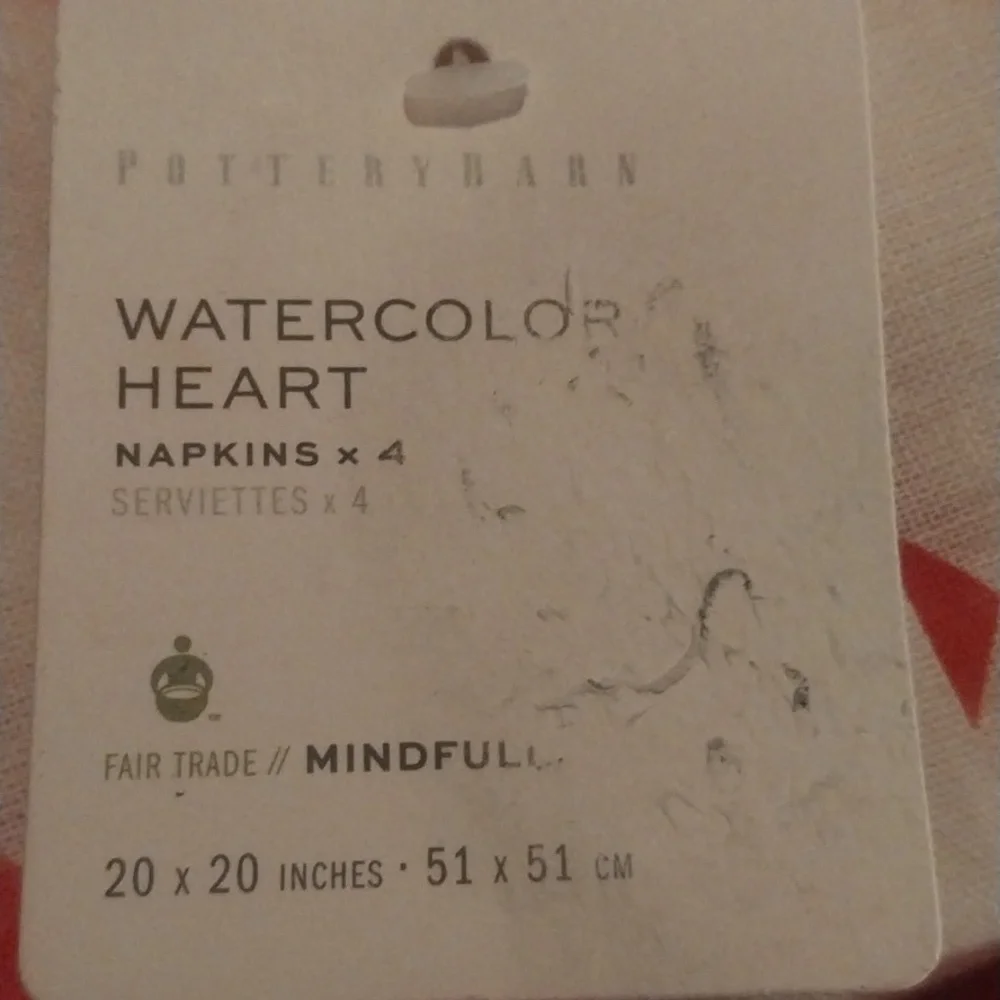 Pottery Barn NWT Napkins